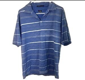 Striped Tiger Woods Golf Polo